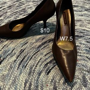 Brown Antonio Melani heels